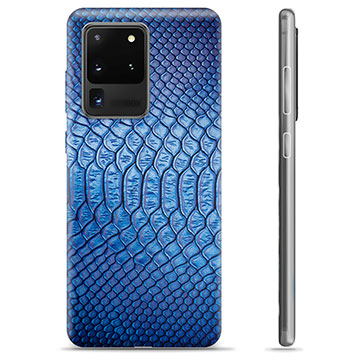 Pouzdro TPU Samsung Galaxie S20 Ultra - Kůže