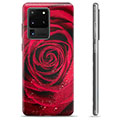 Pouzdro TPU Samsung Galaxie S20 Ultra - Růže