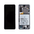 Samsung Galaxy S21 5G LCD displej (Service Pack) GH82-24718A - šedá