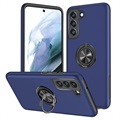 Samsung Galaxy S21 Fe 5G Magnet Grip / Kickstand Case - Navy Blue