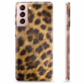 Pouzdro TPU Samsung Galaxie S21 5G - Leopard
