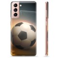 Pouzdro TPU Samsung Galaxie S21 5G - Fotbal