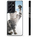 Ochranný kryt Samsung Galaxie S21 Ultra 5G - Kočka