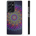 Ochranný kryt Samsung Galaxie S21 Ultra 5G - Barevná mandala
