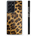 Ochranný kryt Samsung Galaxie S21 Ultra 5G - Leopard