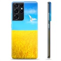 Samsung Galaxy S21 Ultra 5G pouzdro TPU Ukrajina - Pole pšenice