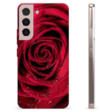 Pouzdro TPU Samsung Galaxie S22 5G - Růže