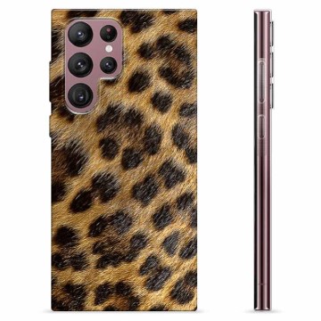 Pouzdro TPU Samsung Galaxie S22 Ultra 5G - Leopard