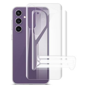 Samsung Galaxy S23 FE Imak Hydrogel III Chránič Zadního Krytu - 2 ks. - Průhledná