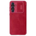 Samsung Galaxy S23 FE Nillkin Qin Pro Flip Pouzdro - Červené