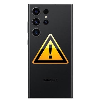 Samsung Galaxy S23 Ultra 5G Oprava krytu baterie - Černá