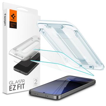 Samsung Galaxy S24 FE/A56 Spigen Glas.tR Ez Fit Screen Protector - 2 Pcs.