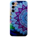 Samsung Galaxy S24 FE Stylové Pouzdro Ultra-Slim TPU - Mandala květina