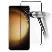 Samsung Galaxy S24 Ochranné tvrzené sklo na displej – Černá hrana