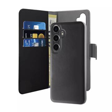 Puro 2-in-1 magnetický Samsung Galaxy S24 peněženka - Černá