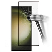 Samsung Galaxy S24 Ultra Ochranné tvrzené sklo na displej – Černá hrana