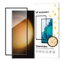 Samsung Galaxy S24 Ultra Wozinsky Super Tough Ochranné Tvrzené Sklo na Displej - 9H - Černá Hrana