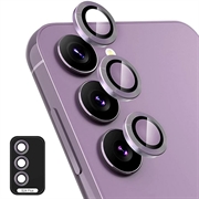 Samsung Galaxy S24+ Hat Prince Camera Lens Tempered Glass Protector - Purple