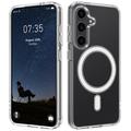 Samsung Galaxy S24+ MagSafe Compatible Hybridní Pouzdro - Průhledný