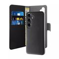 Puro 2-in-1 magnetický Samsung Galaxy S24+ peněženka - Černá