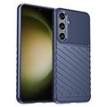 Samsung Galaxy S24+ Thunder Série TPU Pouzdro - Modrý