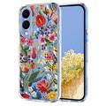 Samsung Galaxy S25 Edge Floral Pattern TPU Case - Lilies