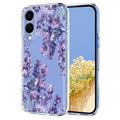 Samsung Galaxy S25 Edge Floral Pattern TPU Case - Wisteria