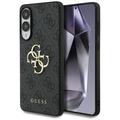 Samsung Galaxy S25 Edge Guess 4G Big Metal Logo Hybrid Case - Black