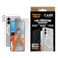 Samsung Galaxy S25 Edge PanzerGlass Care Flagship 3-in-1 Privacy Bundle - Clear