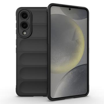 Rugged Samsung Galaxy S25 Edge TPU Pouzdro - Černé