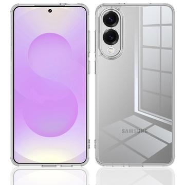 Samsung Galaxy S25 Edge Odolné Proti Poškrábání Hybridní Pouzdro - Průhledný