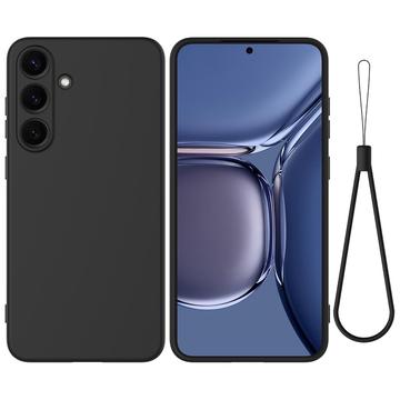 Samsung Galaxy S25 FE Liquid Silicone Case with Hand Strap