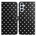 Samsung Galaxy S25 FE Polka Dot Pattern Wallet Case