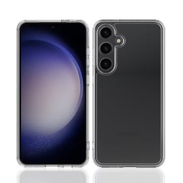 Samsung Galaxy S25 FE Odolné Proti Poškrábání Hybridní Pouzdro - Průhledný