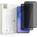 Samsung Galaxy S25 FE Tech-Protect Glass Spy+ Privacy Tempered Glass Screen Protector - 2 Pcs. - Black