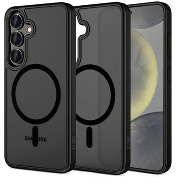 Pouzdro Samsung Galaxy S25 FE Tech-Protect Magmat – kompatibilní s MagSafe – Matná Černá