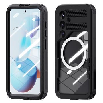 Samsung Galaxy S25 Redpepper IP68 Magnetic Waterproof Case - Black