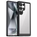 Samsung Galaxy S25 Ultra Anti-Shock Hybridní Pouzdro - Černá