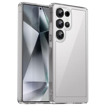 Samsung Galaxy S25 Ultra Anti-Shock Hybridní Pouzdro - Průhledný