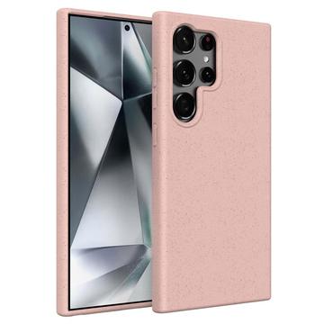 Samsung Galaxy S25 Ultra Biologicky Odbouratelné Pouzdro - Růžový