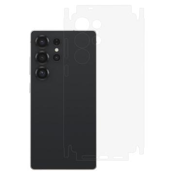 Samsung Galaxy S25 Ultra Kompletní Obálka TPU Chránič Zad - Průhledný