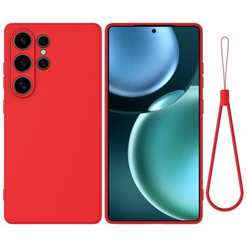 Samsung Galaxy S25 Ultra Liquid Silicone Case with Hand Strap