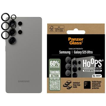 Samsung Galaxy S25 Ultra PanzerGlass Hoops Camera Lens Protector - Black