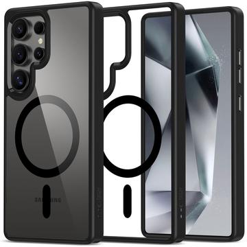 Pouzdro Samsung Galaxy S25 Ultra Tech-Protect Magmat – kompatibilní s MagSafe – Černá / Čirá