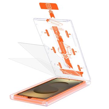 Samsung Galaxy S25 Ultra Tech-Protect Quick Set+ 2-Pack Tempered Glass Screen Protector - Clear