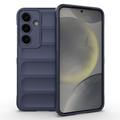 Rugged Samsung Galaxy S25+ TPU Pouzdro - Tmavě modrá