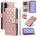 Samsung Galaxy S26/S26 Pro Luxury Quilted Wallet Case - Rose Gold