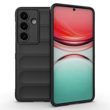 Rugged Samsung Galaxy S26+ TPU Pouzdro - Černé