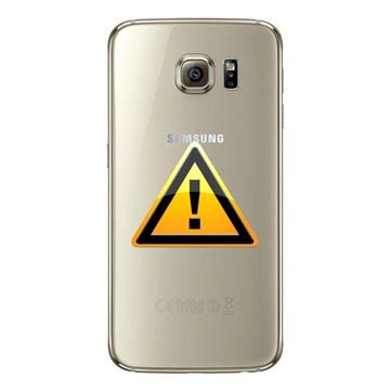 Samsung Galaxy S6 Edge Oprava krytu baterie - Zlato