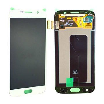 Displej Samsung Galaxy S6 LCD - bílý